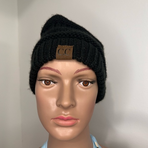 C.C Accessories - C.C Unisex Soft Warm Stretchy Thick Cuffed Knit Beanie Cap Hat